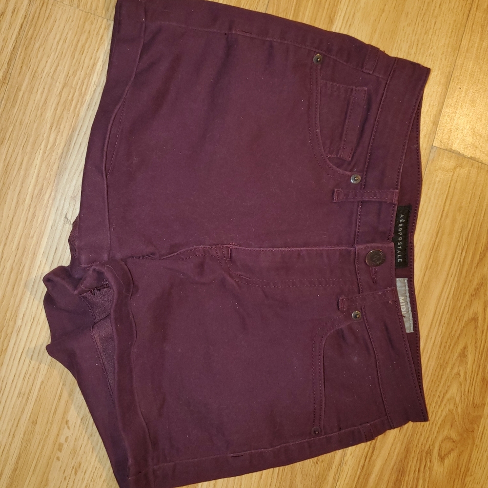 Maroon shorts